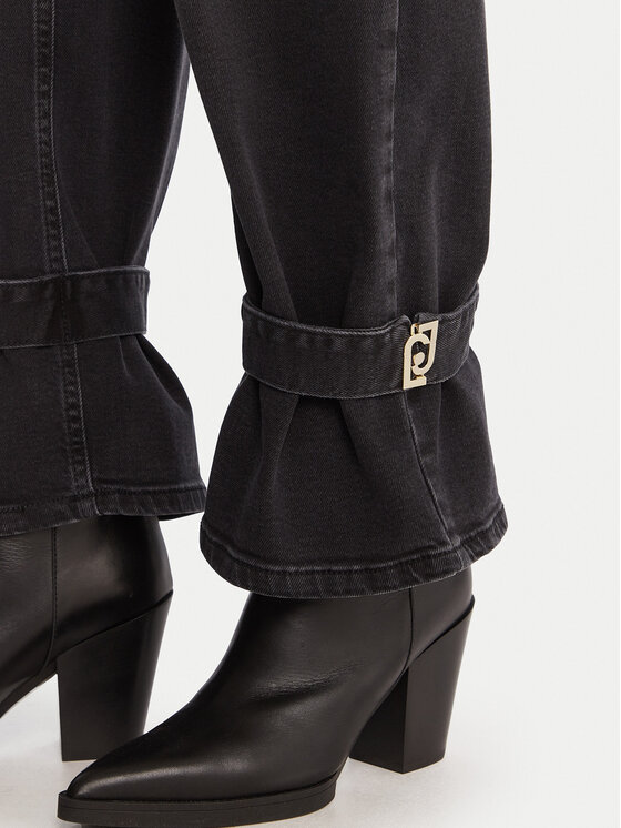 Liu Jo Liu Jo Τζιν UF5105 D0291 Γκρι Boyfriend Fit