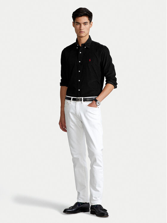 Polo Ralph Lauren Polo Ralph Lauren Košeľa 710853123003 Čierna Custom Fit