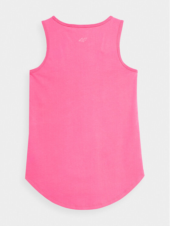 4F 4F Top 4FJSS23TTSHF394 Rosa Regular Fit