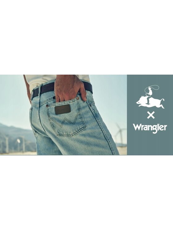 Wrangler Wrangler Jeans 112362439 Blu Straight Fit