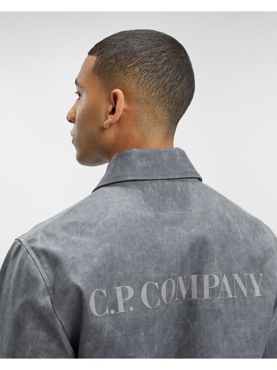 C.P. Company C.P. Company Μπουφάν χειμωνιάτικο CP Company Over Jacket Toob Μαύρο Regular Fit