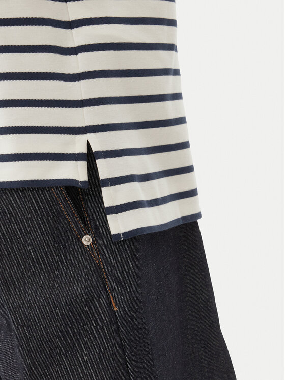 Max Mara Max Mara T-Shirt 2515941042650 Granatowy Regular Fit