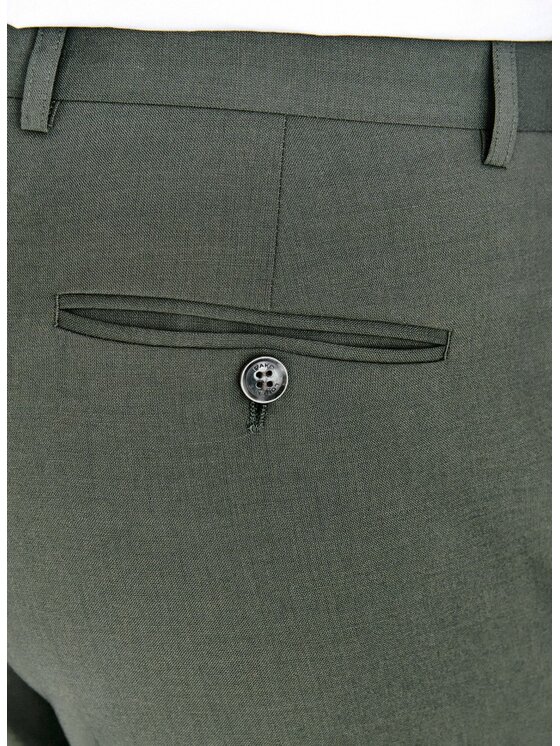 Pako Lorente Pako Lorente Spodnie garniturowe P26SP-6G-015 Zielony Slim Fit