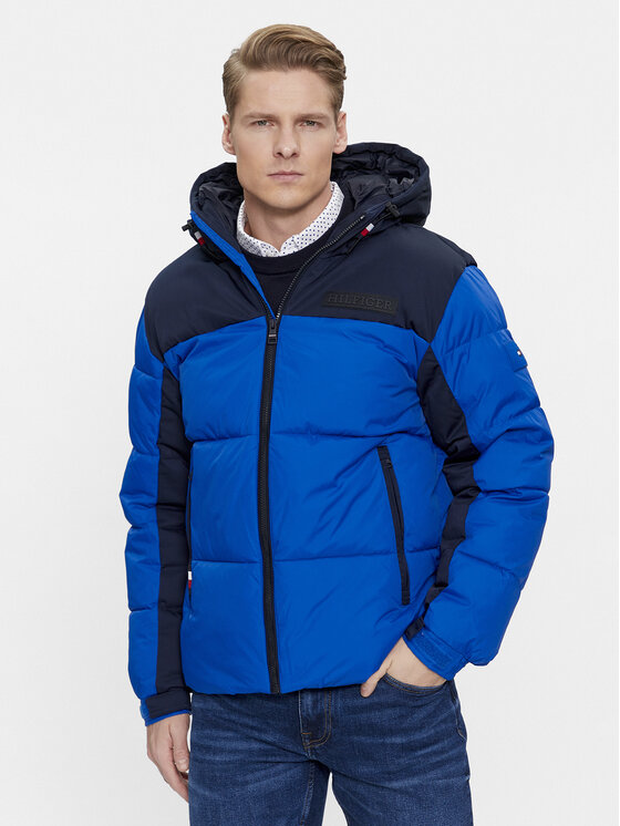 Tommy Hilfiger Pūkinė striukė New York MW0MW32771 Mėlyna Regular Fit ...