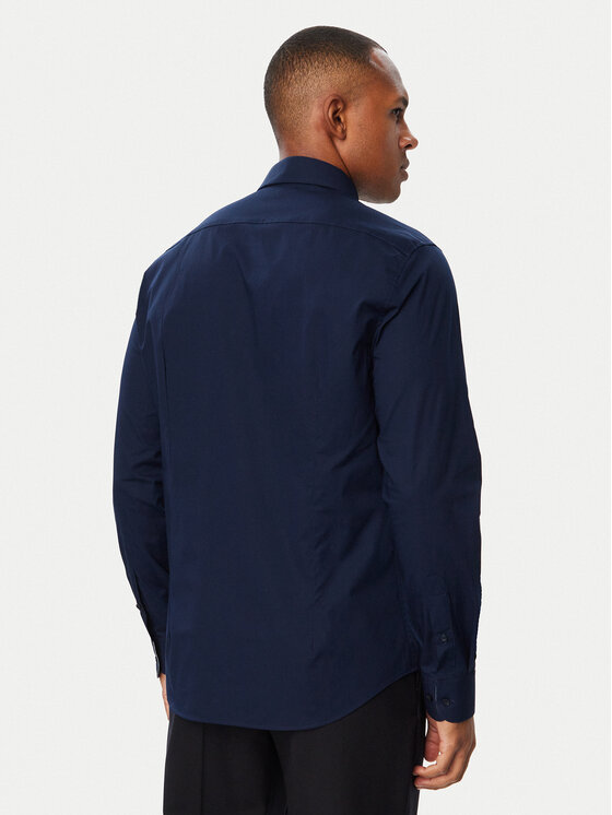 Tommy Hilfiger Tommy Hilfiger Särk MW0MW44710 Tumesinine Slim Fit