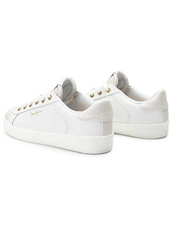Pepe Jeans Sneakersy Kioto Best PLS30917 Bila Modivo.cz