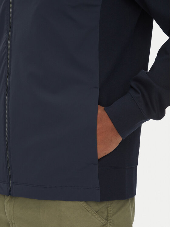 Aeronautica Militare Aeronautica Militare Softshell kabát 251AF499F559 Sötétkék Regular Fit