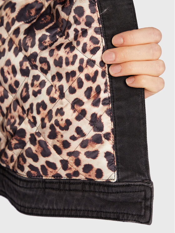 Liu Jo Liu Jo Джинсова куртка UF2069 D4391 Чорний Regular Fit