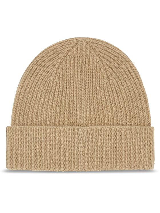Tommy Hilfiger Tommy Hilfiger Kepurė Cashmere Chic Beanie AW0AW15321 Smėlio