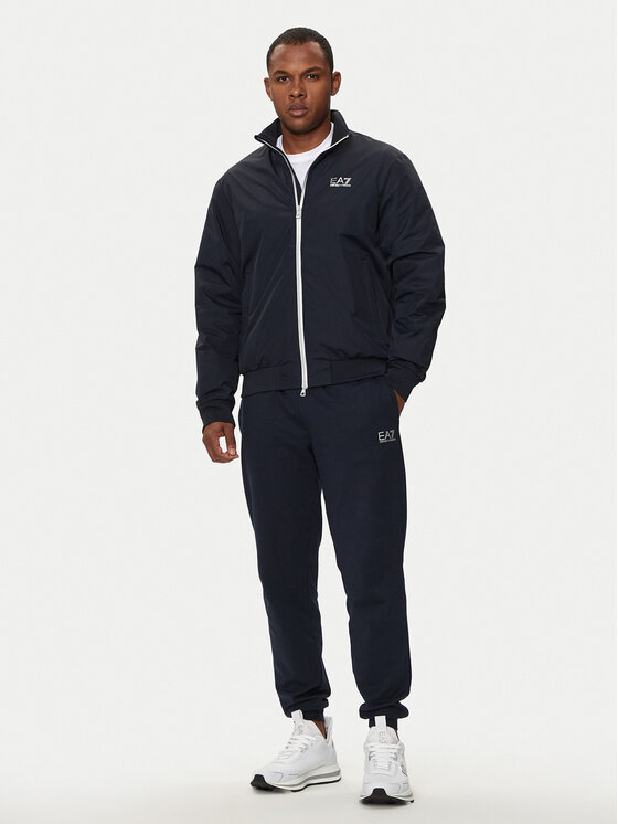 EA7 Emporio Armani EA7 Emporio Armani Kurtka bomber 8NPB20 PNFZZ 0562 Granatowy Regular Fit