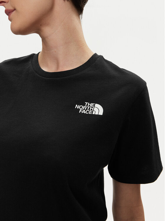 The North Face The North Face T-shirt Simple Dome NF0A87U4 Crna Relaxed Fit