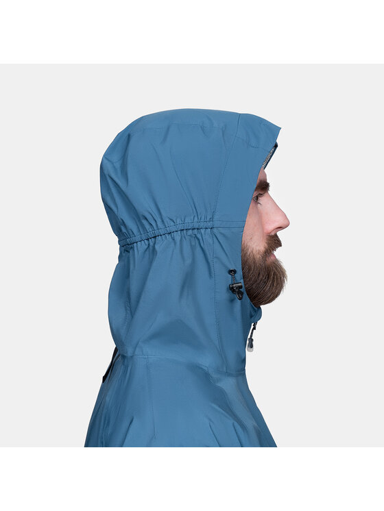 Alpinus Alpinus Kurtka przeciwdeszczowa Girdiman Niebieski Regular Fit