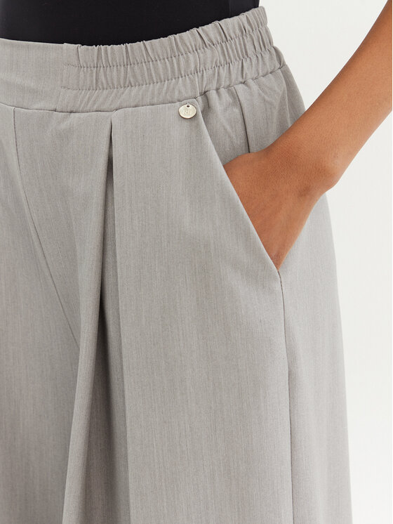 Rinascimento Rinascimento Pantaloni din material CFC0122412003 Gri Regular Fit