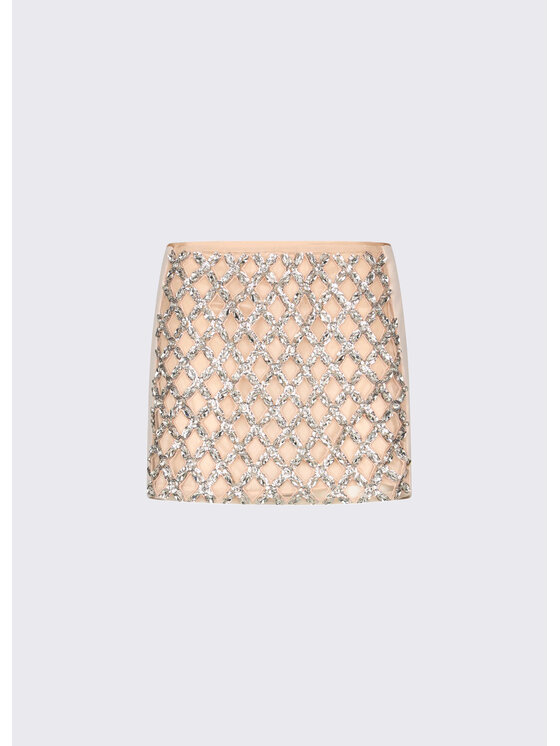 Liu Jo Liu Jo Minigonna PA6010T2527X0753 Crema Regular Fit