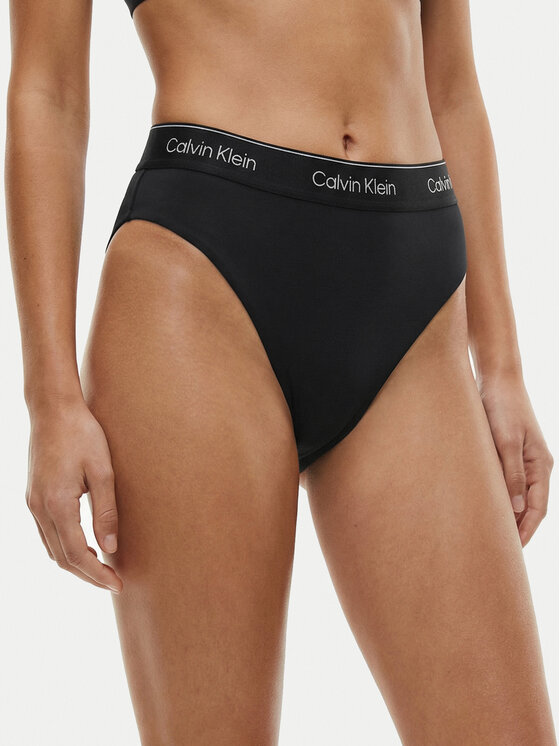 Calvin Klein Swimwear Calvin Klein Swimwear Spodní část bikin LV00Q61132 Černá