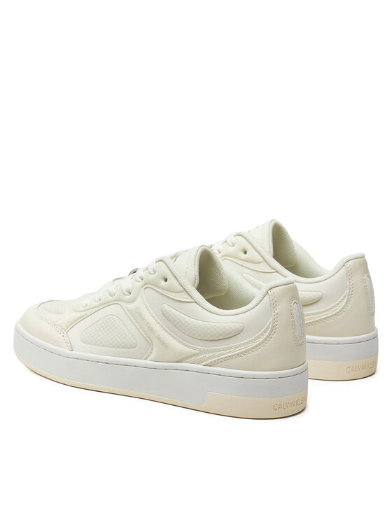 Calvin Klein Jeans Calvin Klein Jeans Sneakers Basket Cupsole Low Mix In Mtl YW0YW01462 Alb