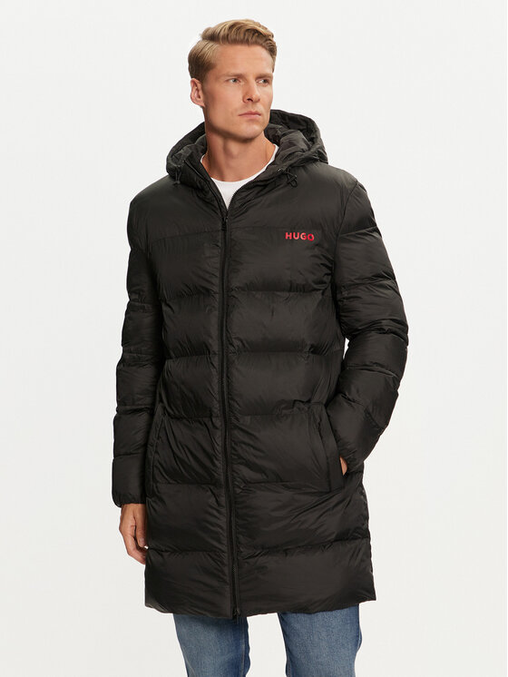 HUGO HUGO Télikabát Mati 2441 50521815 Fekete Regular Fit