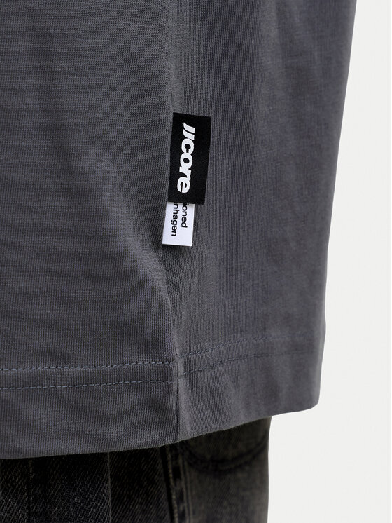 Jack & Jones Jack & Jones Tricou Club 12289868 Gri Relaxed Fit
