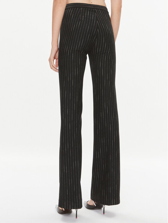 PINKO Pinko Riidest püksid Hulka 100054 A1AQ Must Wide Leg