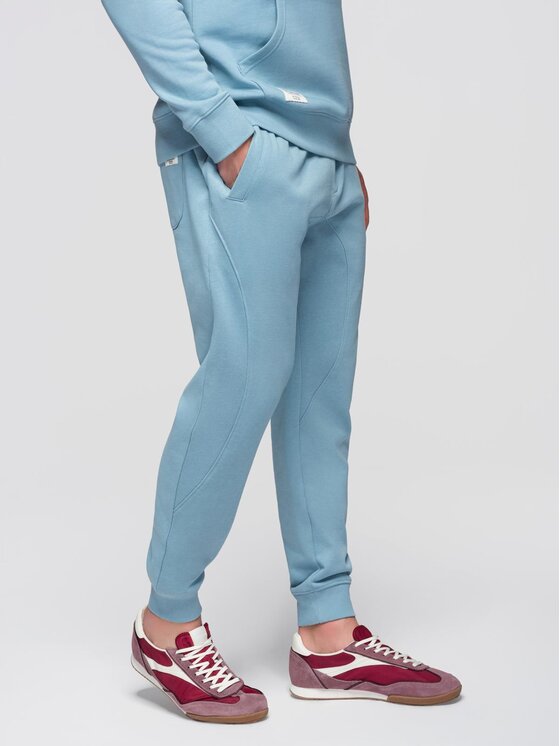 Ombre Ombre Komplet dresowy Z121 Błękitny Regular Fit