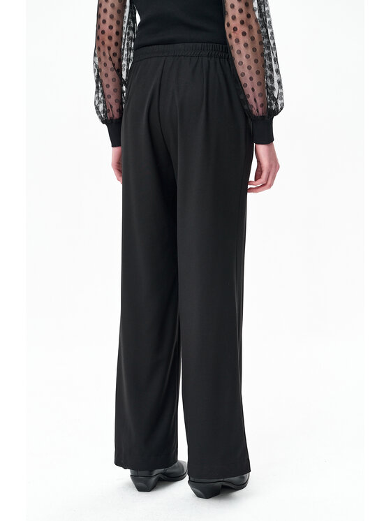 blue shadow blue shadow Spodnie damskie Offi Czarny Regular Fit