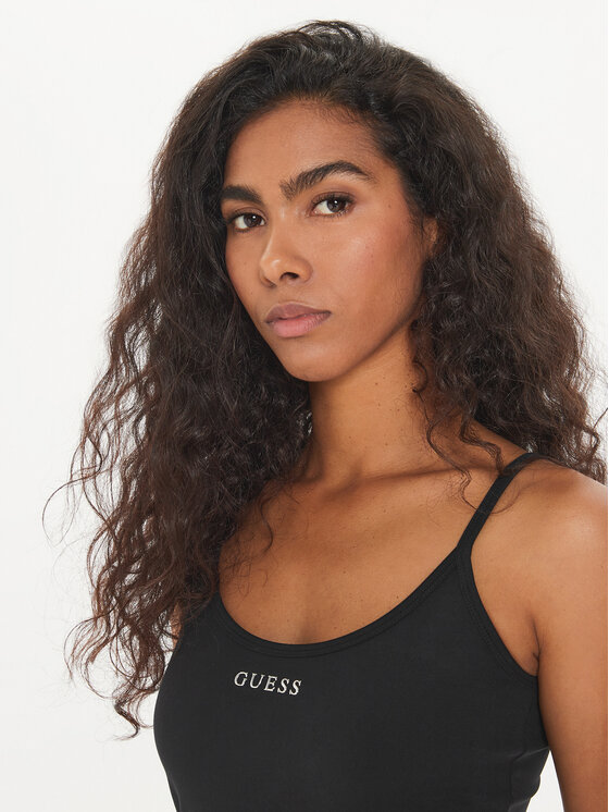 Guess Guess Top Marika V4YP11 KCD02 Czarny Slim Fit
