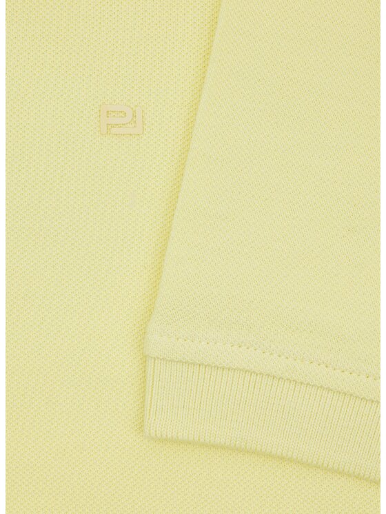Pako Lorente Pako Lorente Polo P26SF-TX-003 Żółty Classic Fit