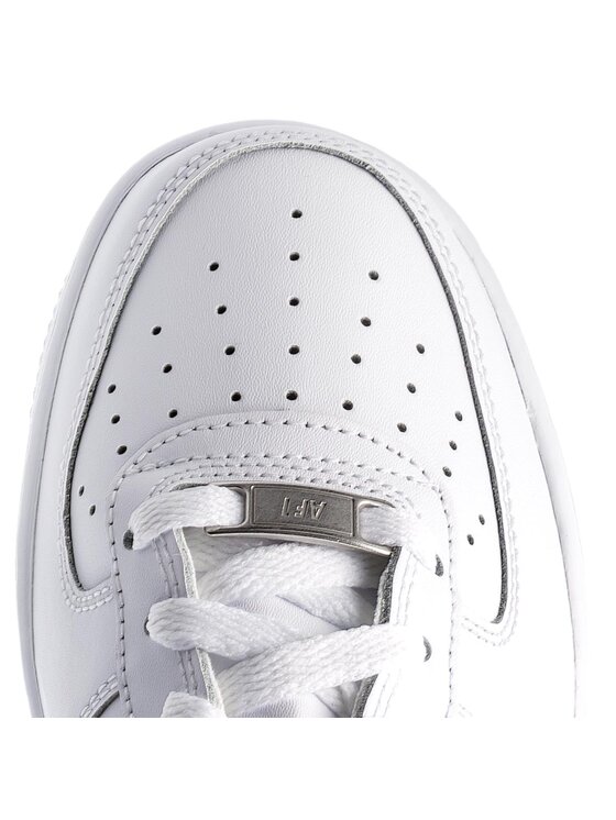 Nike Nike Sneakersy Air Force 1 (Gs) 314192 117 Bílá