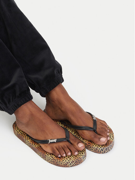 Juicy Couture Juicy Couture Flip-flops 800292 Fekete