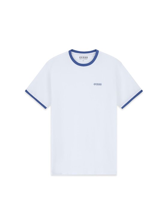 Guess Guess T-Shirt 183149 Bílá Classic Fit