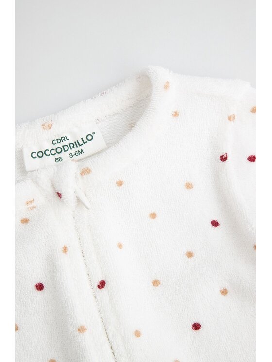 Coccodrillo Coccodrillo Dupačky ZC6104101SUN-003 Krémová Regular Fit