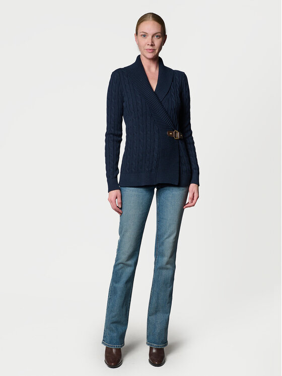 LAUREN RALPH LAUREN LAUREN RALPH LAUREN Sweater 200808258005 Sötétkék Regular Fit