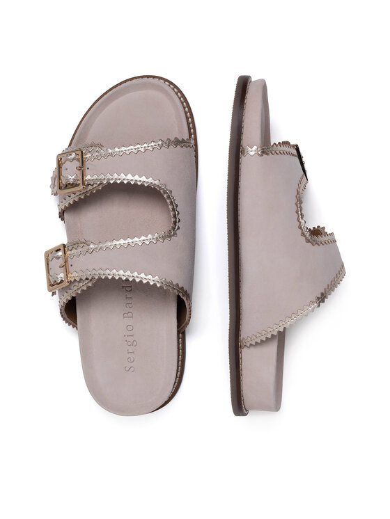 Sergio Bardi Sergio Bardi Pantoletten SERGIO BARDI-WI29-03-M24-SB Beige
