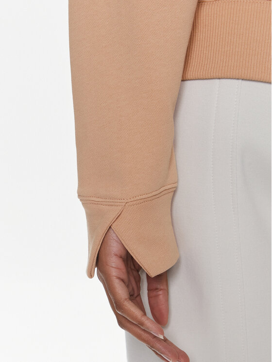BOSS Boss Majica dugih rukava Econa 50508499 Bež Relaxed Fit