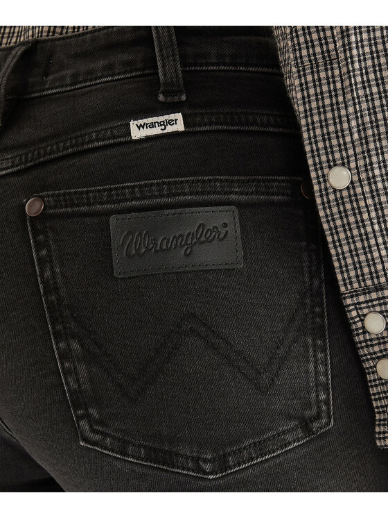 Wrangler Wrangler Jeansy 112378530 Czarny Bootcut Fit