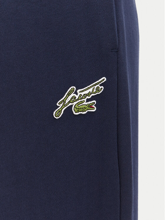 Lacoste Lacoste Sportinės kelnės XF8392 Tamsiai mėlyna Flare Fit