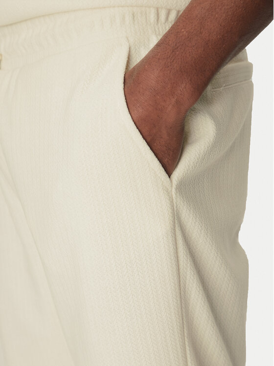 Guess Guess Pantaloni scurți sport M5GD41 KCRY0 Écru Regular Fit