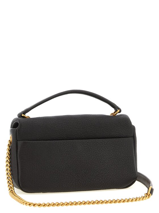 PINKO PINKO Torebka Brown Lamb Leather Crossbody Brązowy