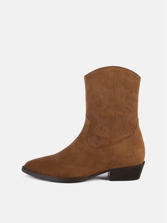 L37 L37 Botki WILD WEST WALKERS Brązowy