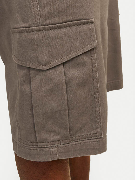 Jack & Jones Jack & Jones Szorty materiałowe Jpstjoe 12182555 Szary Regular Fit