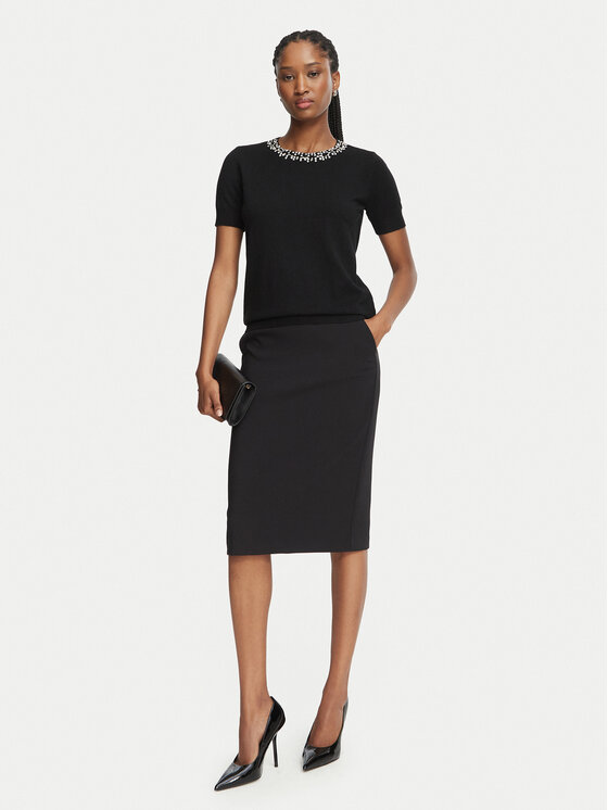 Rinascimento Rinascimento Bluza CFM0012301003 Črna Regular Fit