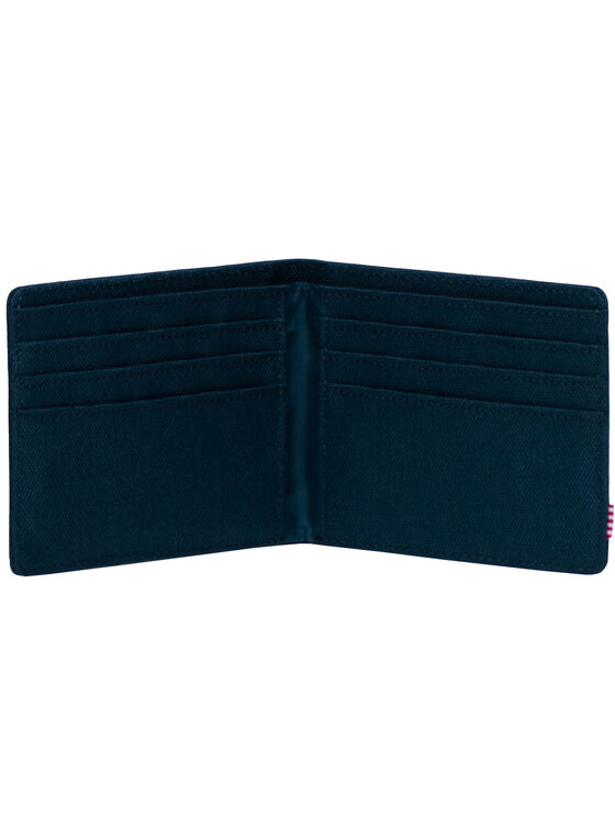 Herschel Herschel Mały Portfel Męski Herschel Roy Wallet Niebieski