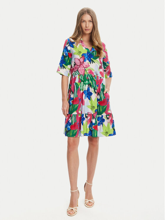 Tatuum Tatuum Sommerkleid Netuno T2511.209 Bunt Regular Fit