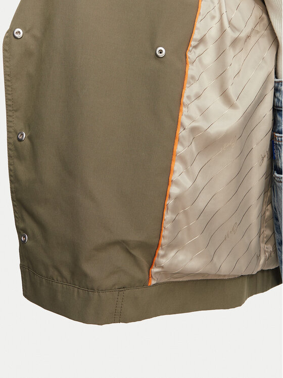 BOSS BOSS Trenčas C_Calisetta 50563248 Tamsiai žalia Regular Fit