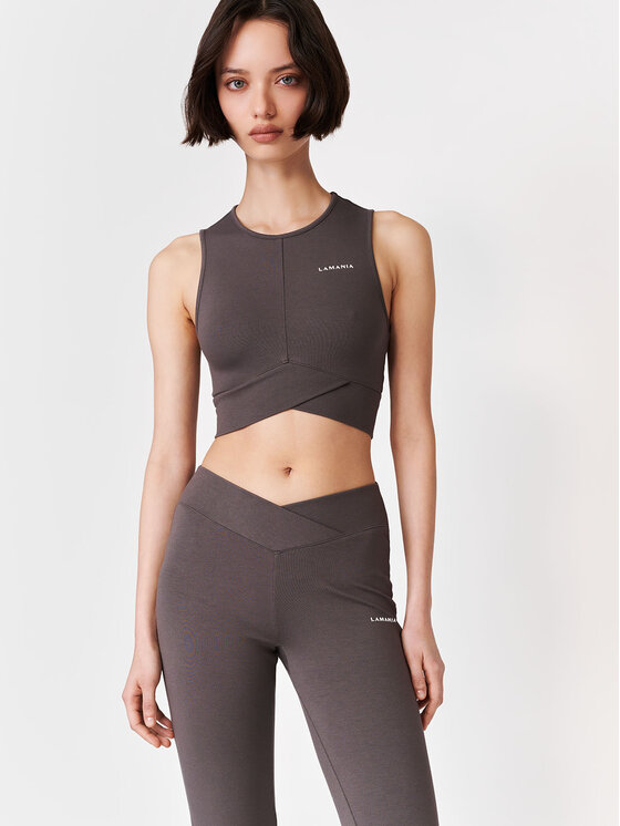 La Mania La Mania Top VISTA Sivá Basic Fit