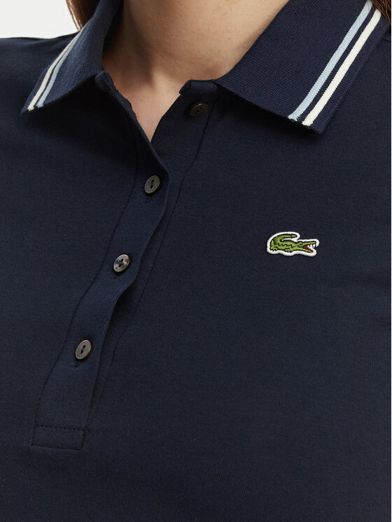 Lacoste Lacoste Pólóing DF5284 Sötétkék Slim Fit