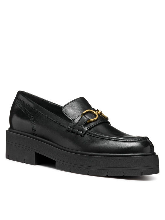 Geox Geox Loaferice D Spherica Ec7 D46VDA 00043 C9999 Crna
