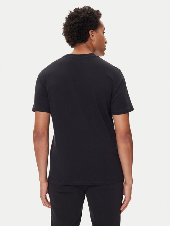 Napapijri Napapijri T-krekls S-Funes Ss NP0A88UA Melns Regular Fit