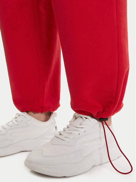 HUGO HUGO Spodnie dresowe Norata_B 50542564 Czerwony Baggy Fit