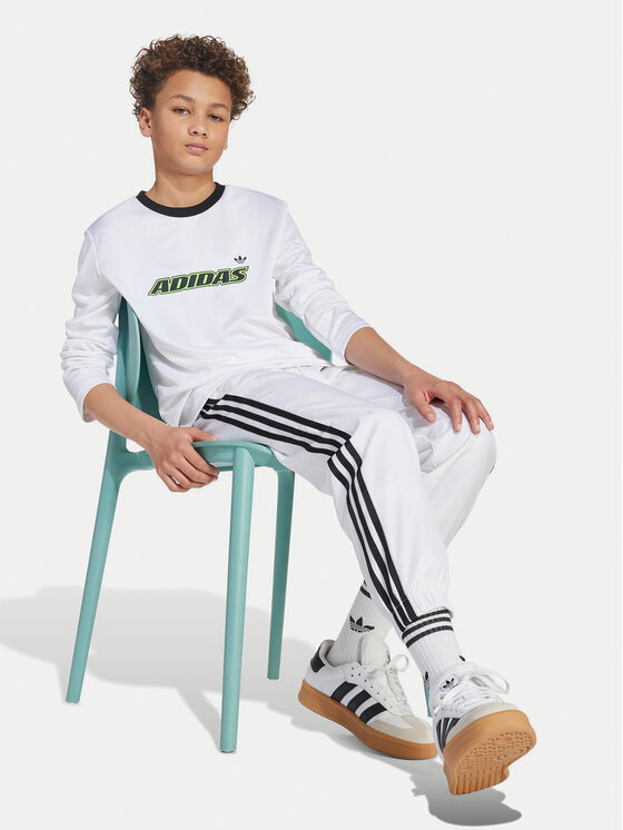 adidas adidas Bluse JV8662 Weiß Loose Fit